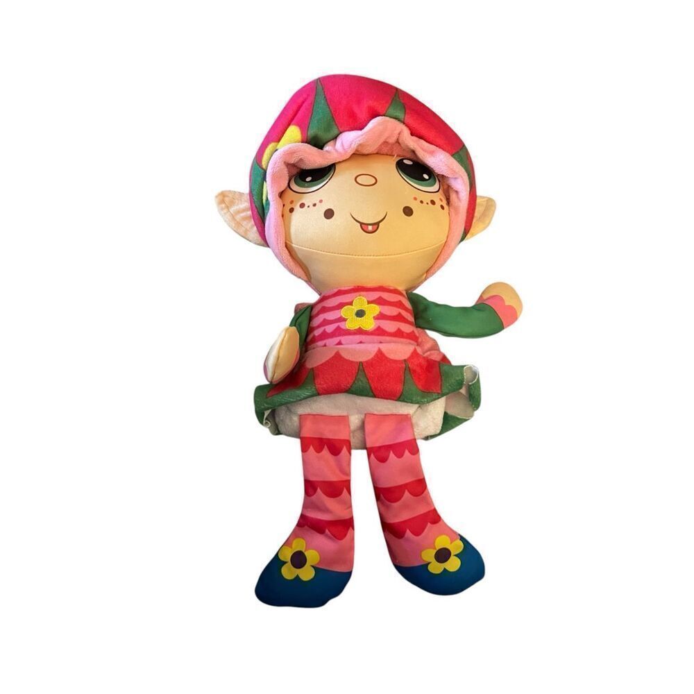Flip Zee Trolls Multicolor 2 in 1 Reversible Flower Power Plush Doll
